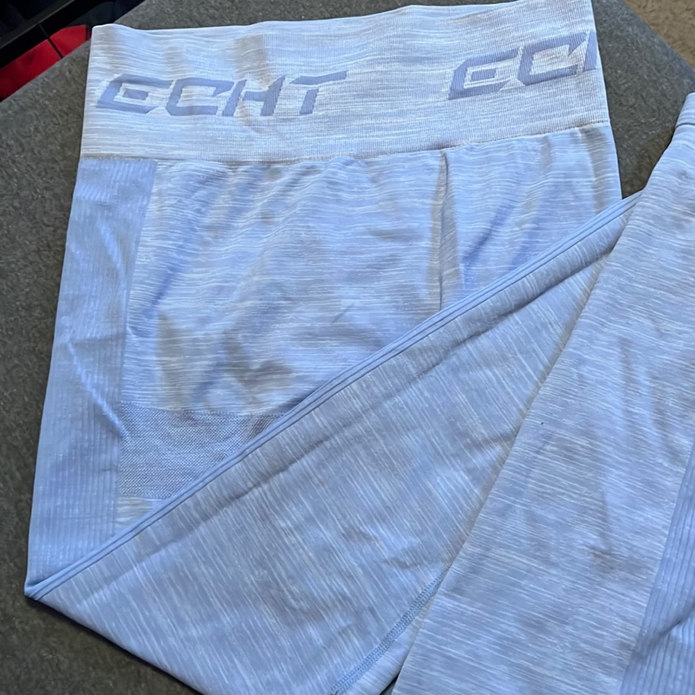 ECHT Pure Series Light Blue Seamless Leggings